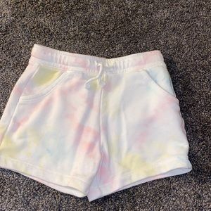 Tye dye shorts